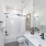 Secondary bath with tiled shower/tub combo